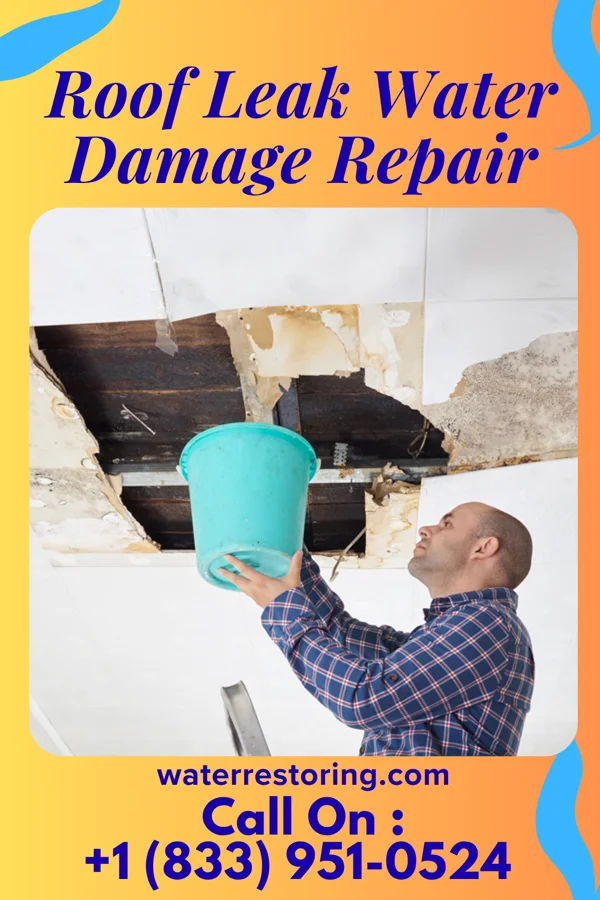 Roof Leak Water Damage Repair in Volta, CA